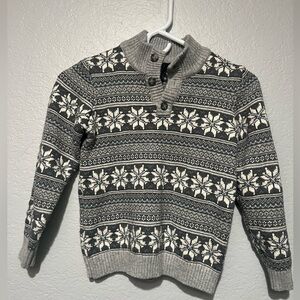 Janie and Jack kids snowflake winter Sweater